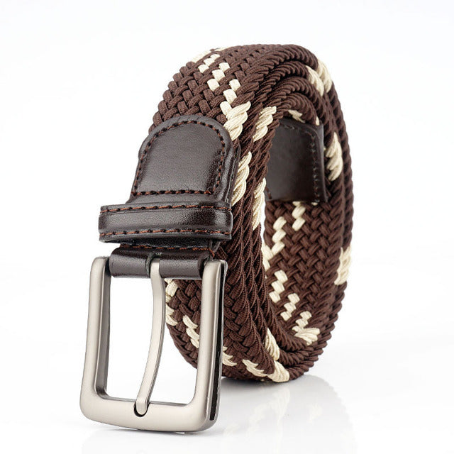 Knitted Elastic Men's And Women's Casual Belt