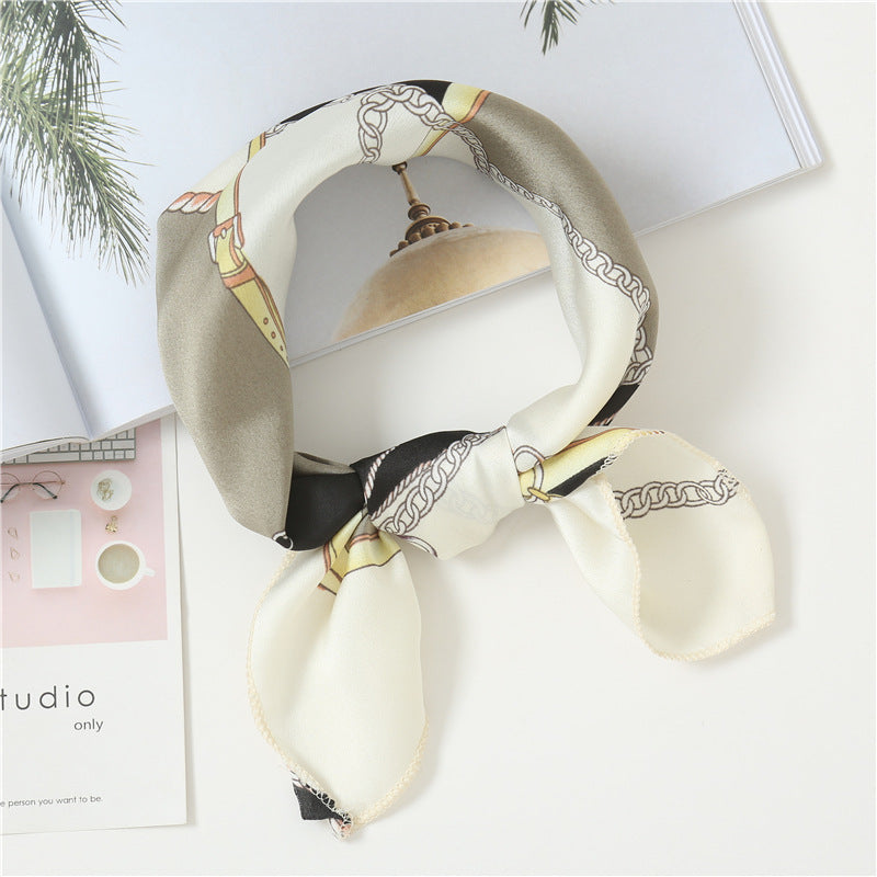 Small Scarf Silk Hair Band