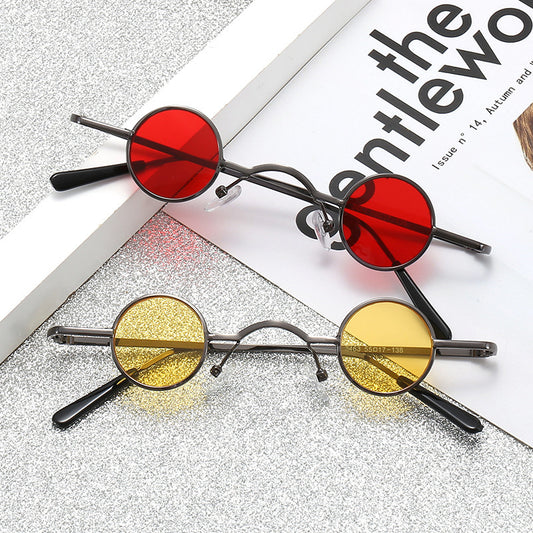 Round Frame Retro Sunglasses