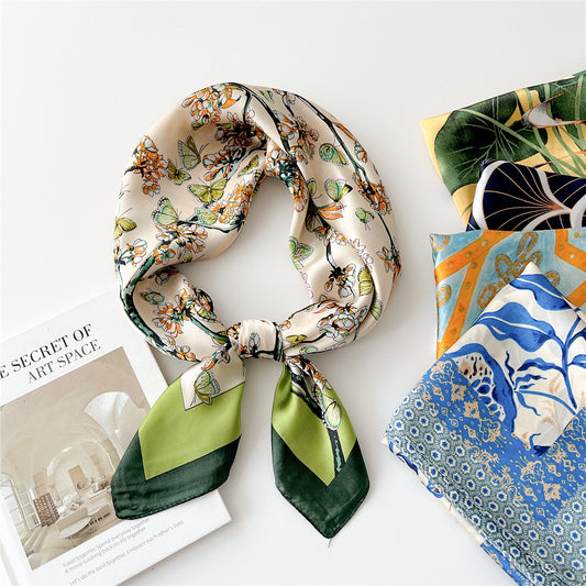 Small Square Silk Scarf