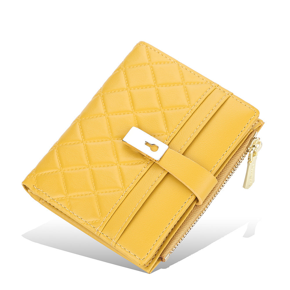 Short Omnibus Multi-card Wallet Zipper Wallet