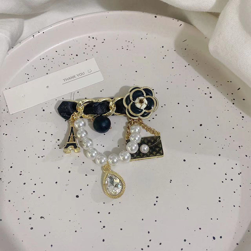 French Temperament Light Luxury Coat Suit Brooch