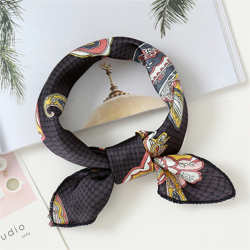 Small Scarf Silk Hair Band