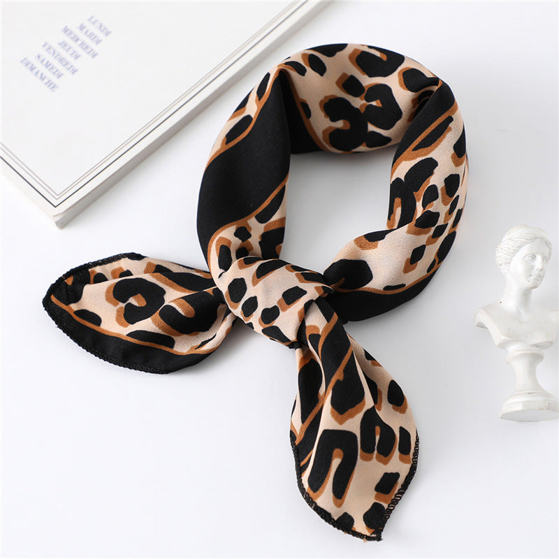 Small Scarf Silk Hair Band