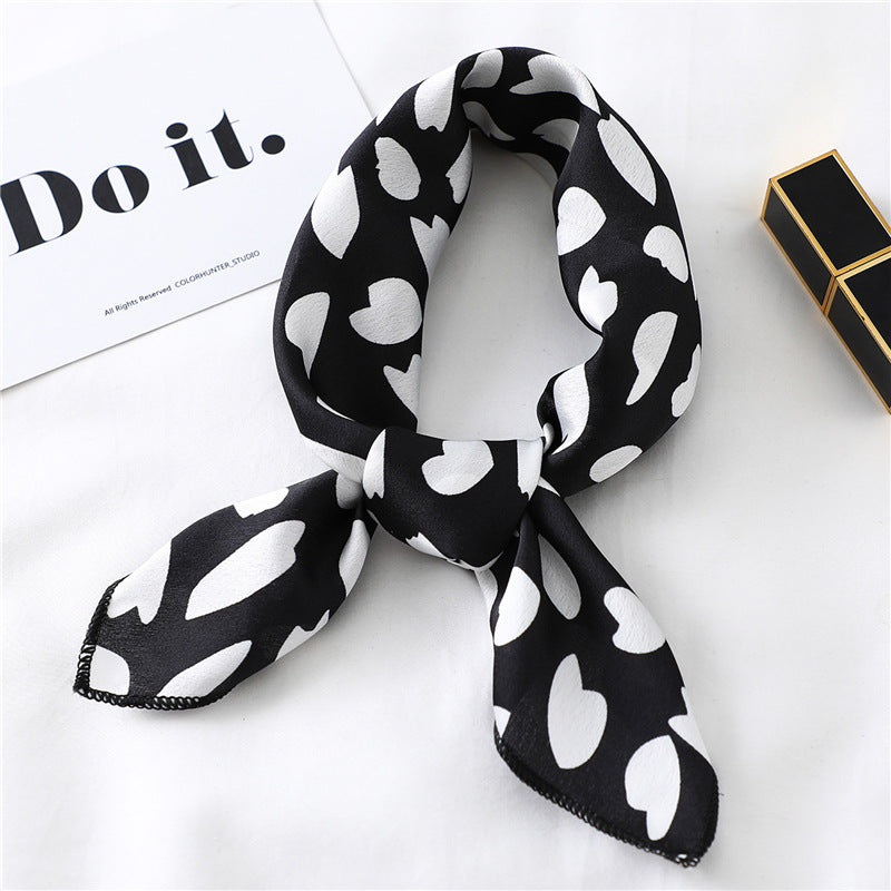 Small Scarf Silk Hair Band