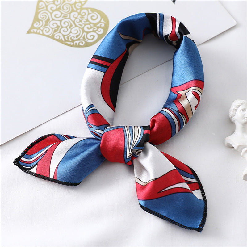 Small Scarf Silk Hair Band