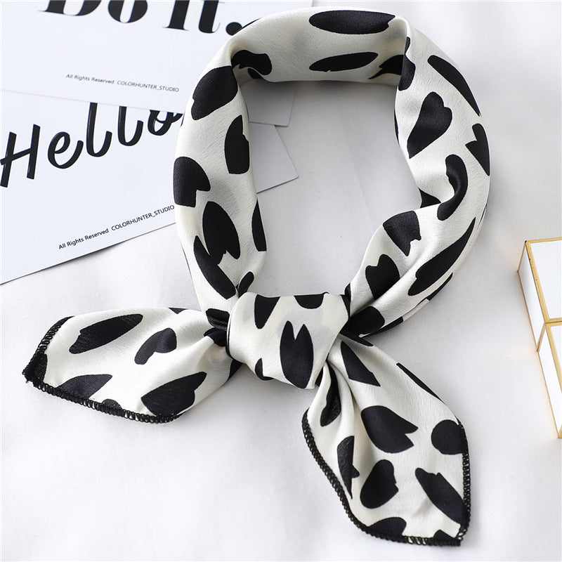 Small Scarf Silk Hair Band