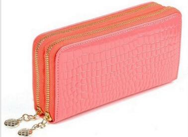 Chic Vintage Double Layer Clutch Wallet