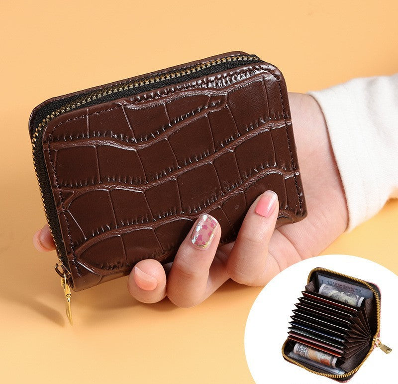 Crocodile Print Multi-functional wristlet