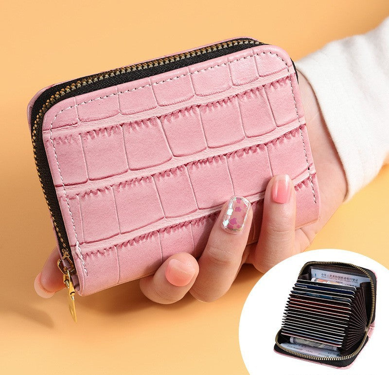 Crocodile Print Multi-functional wristlet