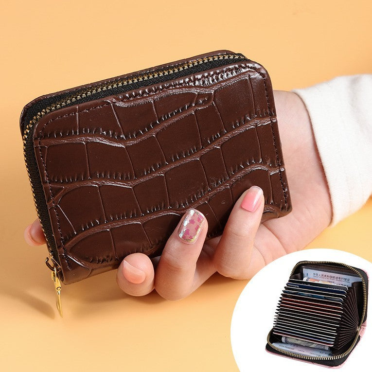 Crocodile Print Multi-functional wristlet
