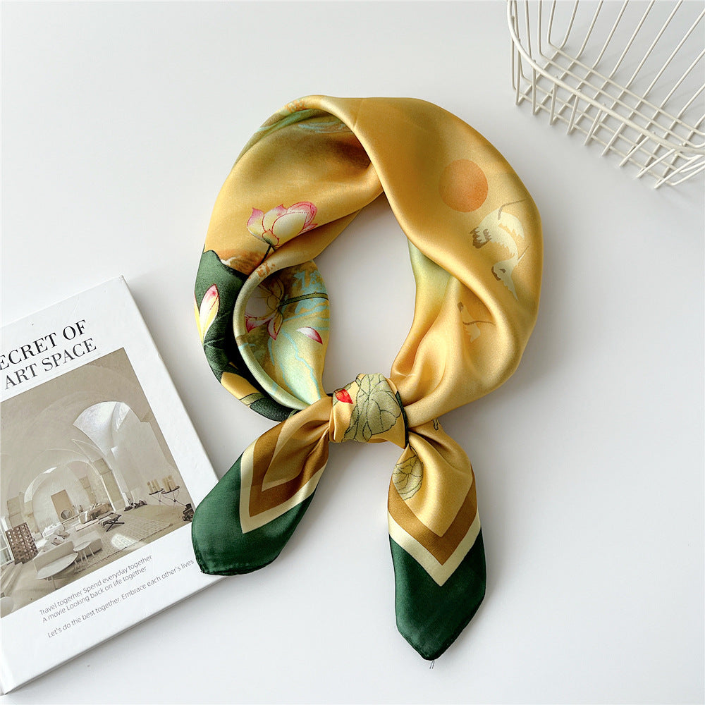 Small Square Silk Scarf