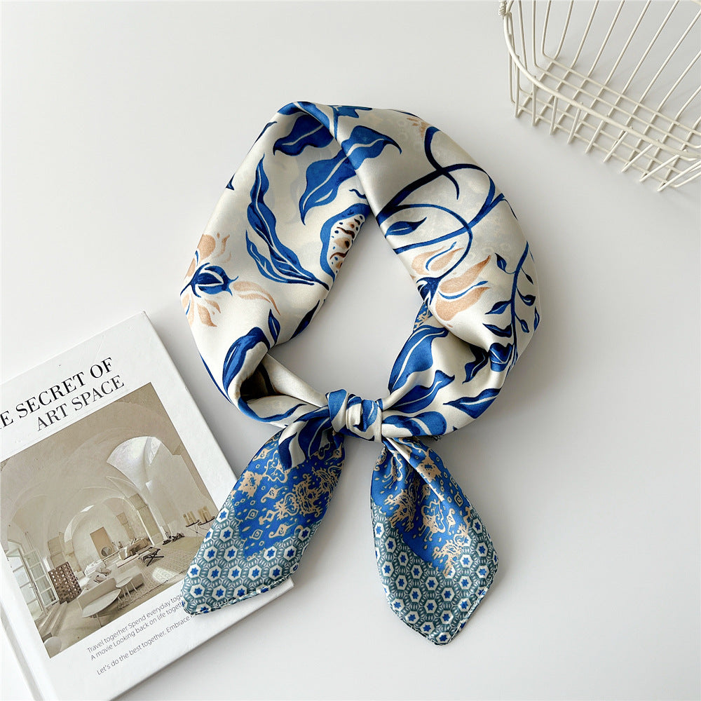 Small Square Silk Scarf