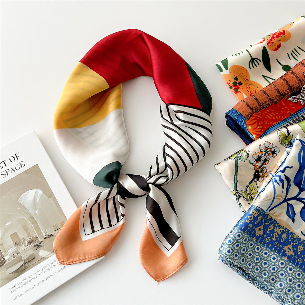 Small Square Silk Scarf