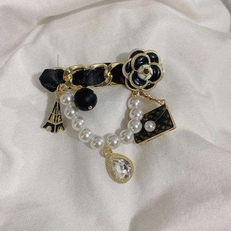 French Temperament Light Luxury Coat Suit Brooch