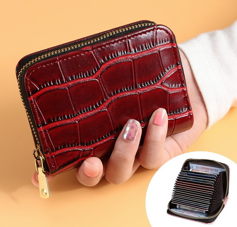 Crocodile Print Multi-functional wristlet