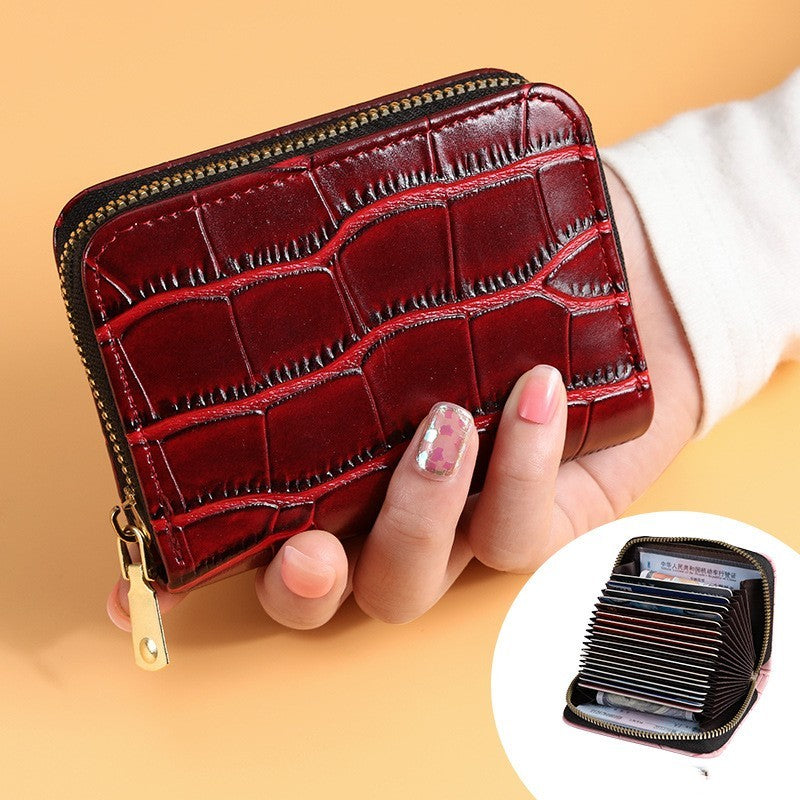Crocodile Print Multi-functional wristlet